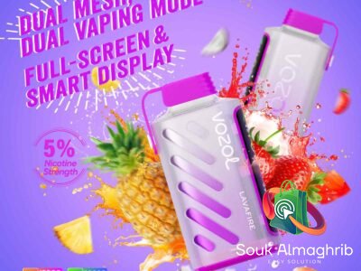 VOZOL Gear Power 20000 Puffs 50mg Dual Mode Disposable Vape E-cigarette Jetable - Petites Annonce du Maroc