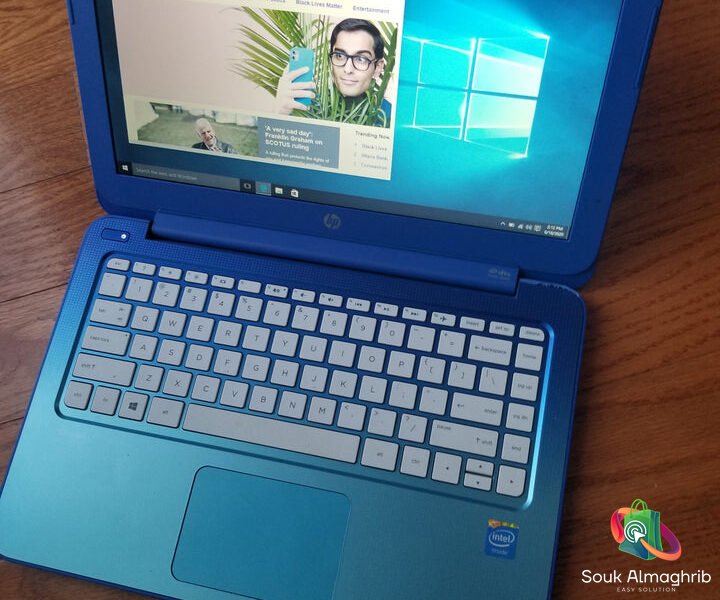 Hp Slime Comme Neuf batterie 5heures et Cartable - PC portables au Maroc