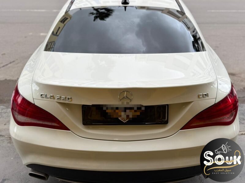MERCEDES-BENZ CLASSE CLA 220 CDI 2014 - Voiture d'occasion Maroc