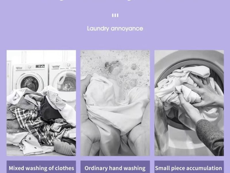 ✨ آلة غسيل محمولة وقابلة للطي