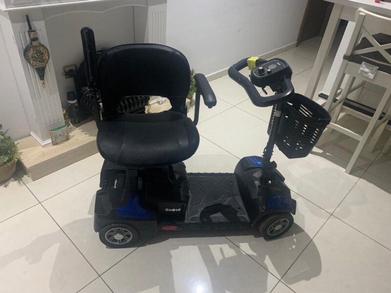 Scooters electrique maroc 4 roues pour les personnes en mobilité - Marque Pride