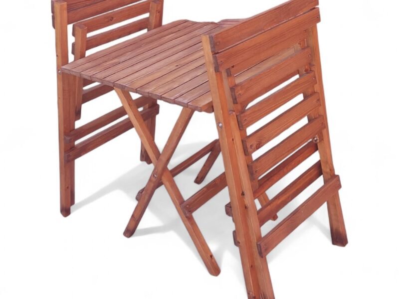 Table pliable avec chaises