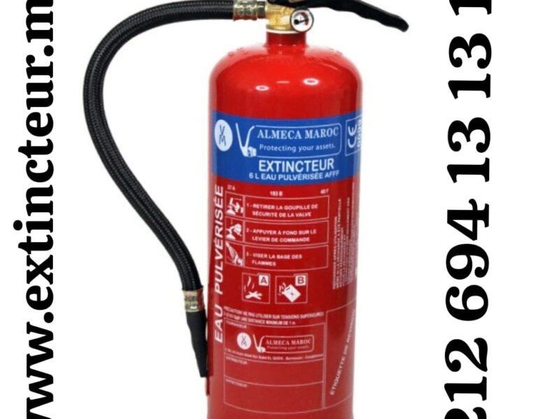 Rabat prix extincteurs à eau pulvérisée