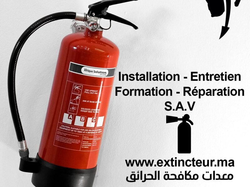 Extincteurs Temara protection incendie