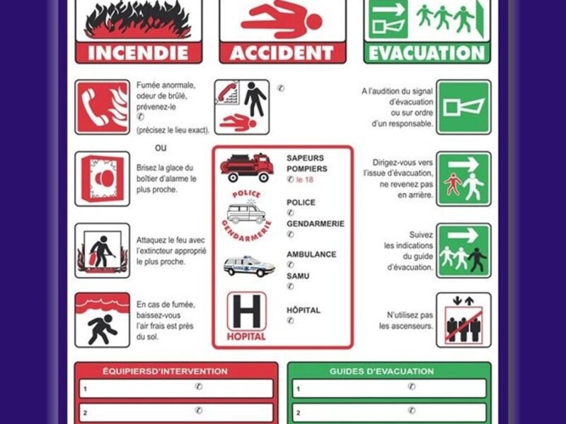 Rabat formation évacuation incendie