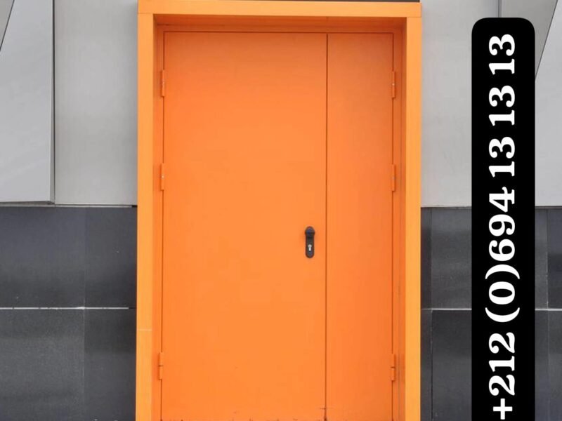 Maroc porte coupe feu PCF Rabat