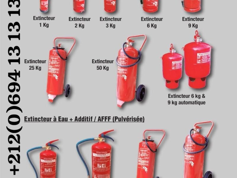 Rabat sécurité incendie et protection Maroc