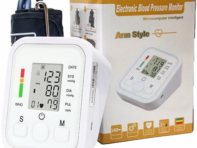 Tensiomètre électronique - mesurer la pression artérielle et le rythme cardiaque