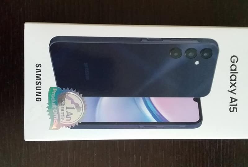 Samsung Galaxy A15 128GB neuf jamais utilise